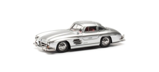 Herpa 430975 - H0 - Mercedes-Benz 300 SL - metallci silber